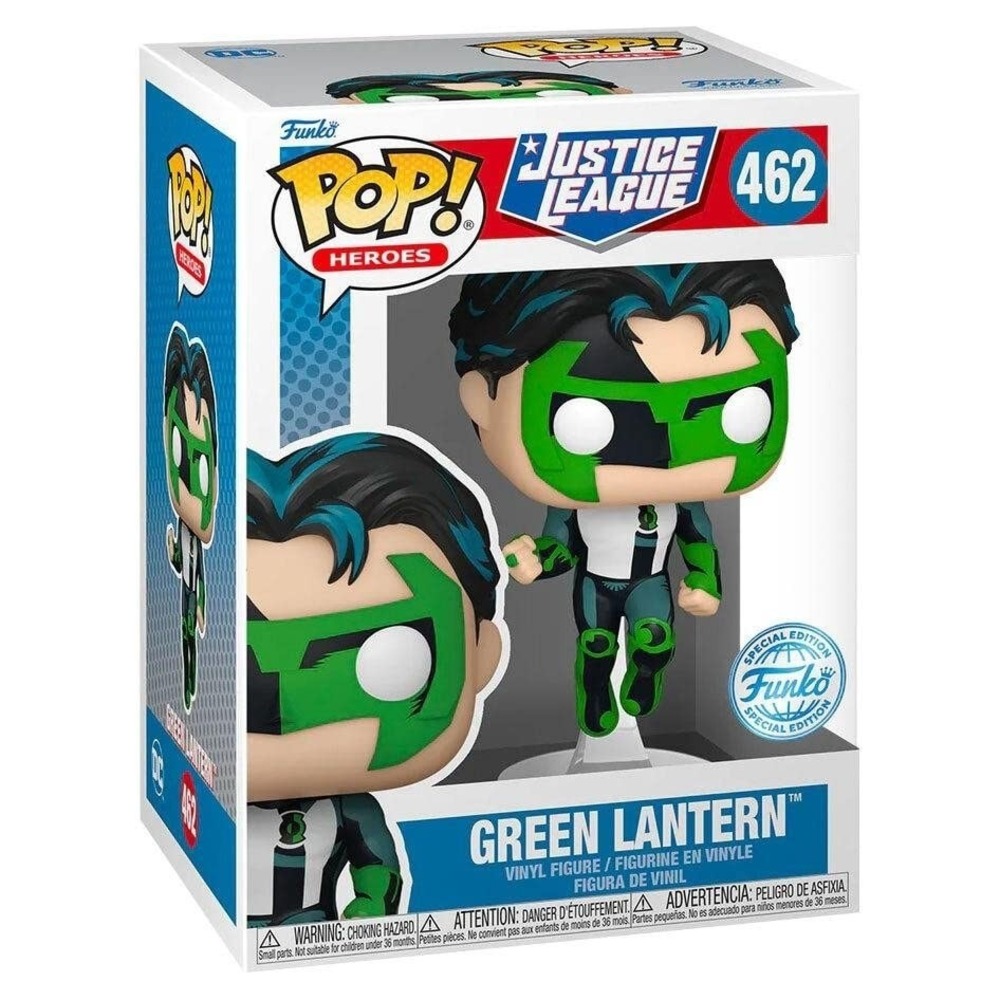 Funko Pop DC Heroes Justice League Green Lantern Special Edition #462 Vinyl New
